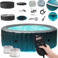 4FIZJO Dmuchane spa ogrodowe z podświetleniem MSpa STARRY 6-osobowe Sale