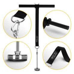 4FIZJO Drążek do ćwiczeń przedramion Wrist Roller Discount