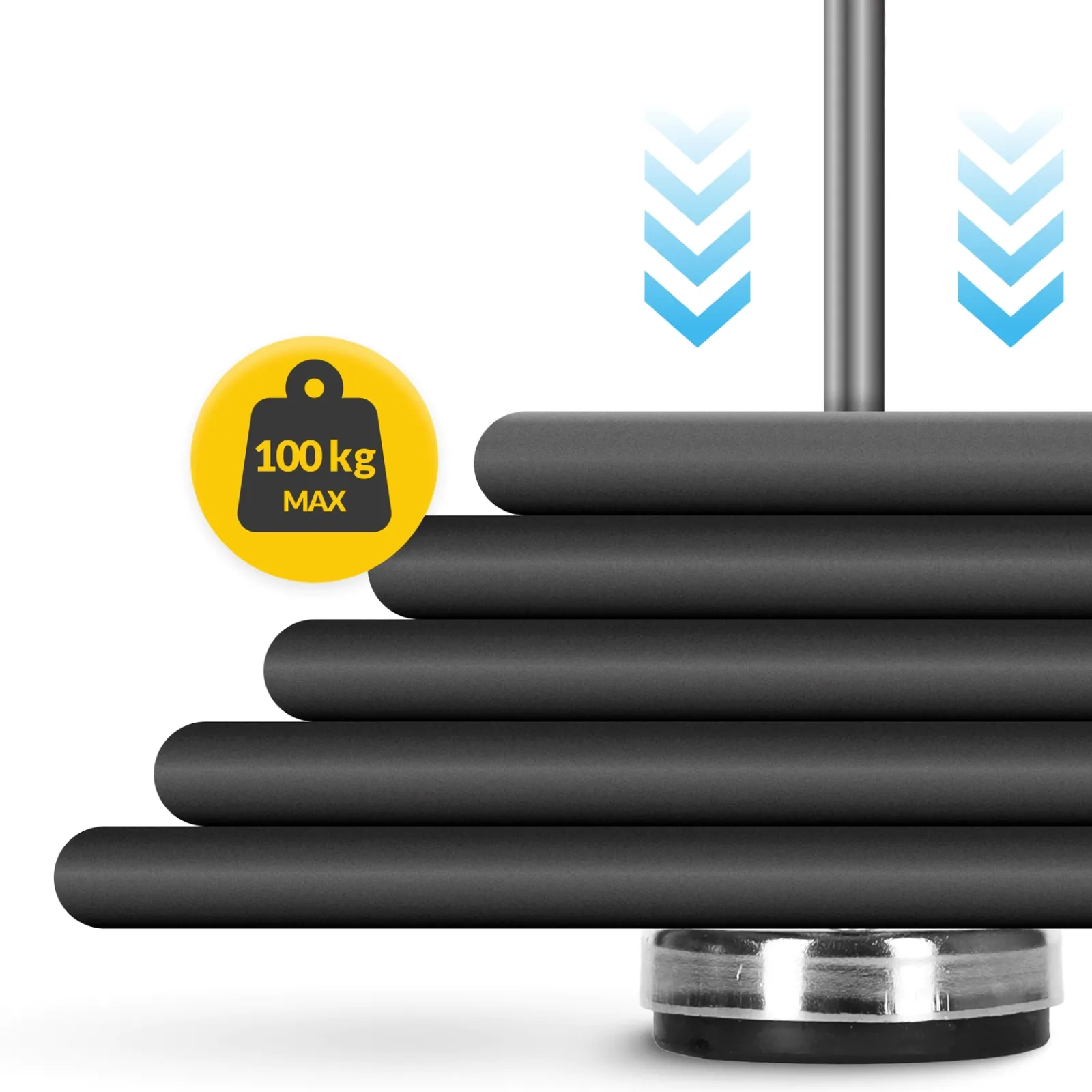 4FIZJO Drążek do ćwiczeń przedramion Wrist Roller Discount