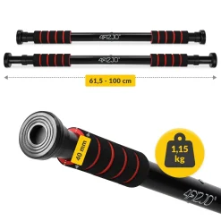 4FIZJO Drążek rozporowy do podciągania BASIC czerwony Sale