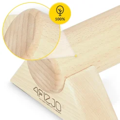 4FIZJO Drewniana belka do treningu równowagi 100 cm Online