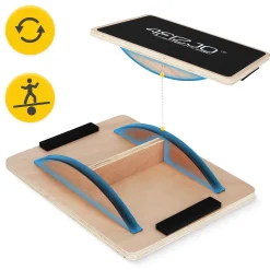 4FIZJO Drewniana platforma do balansowania BALANCE BOARD Clearance