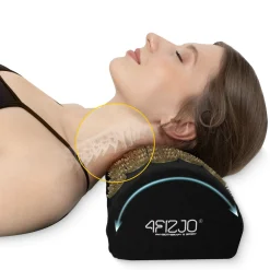 4FIZJO Duża mata do akupresury z poduszką klasyczna XL czarna Sale