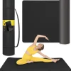 4FIZJO Duża mata do ćwiczeń antypoślizgowa TPE 2 cm czarna Online