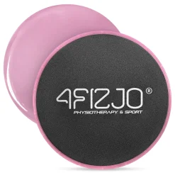 4FIZJO Dyski poślizgowe do ćwiczeń SLIDE 2 szt. różowe Discount