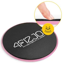 4FIZJO Dyski poślizgowe do ćwiczeń SLIDE 2 szt. różowe Discount