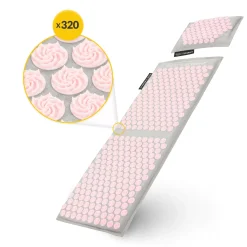 4FIZJO ECO Mata do akupresury z poduszką XL różowa New