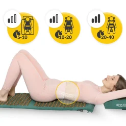 4FIZJO ECO Mata do akupresury z poduszką XL zielona Sale