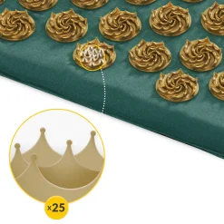 4FIZJO ECO Mata do akupresury z poduszką XL zielona Sale