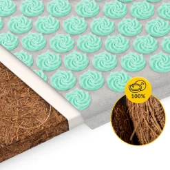 4FIZJO ECO Mata do akupresury z łuskami gryki i kokosem miętowa Outlet