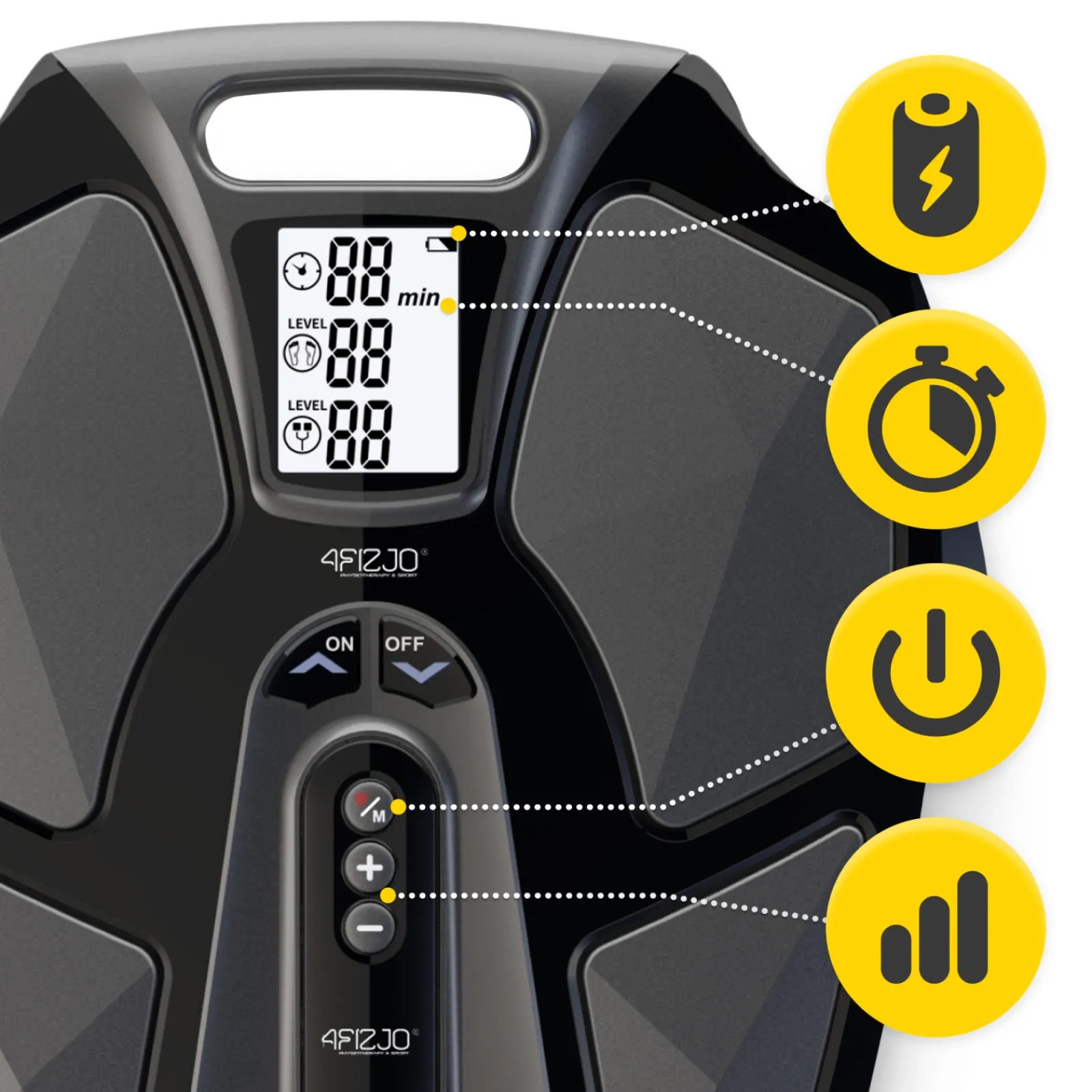 4FIZJO Elektrostymulator stóp i nóg STEP 2w1