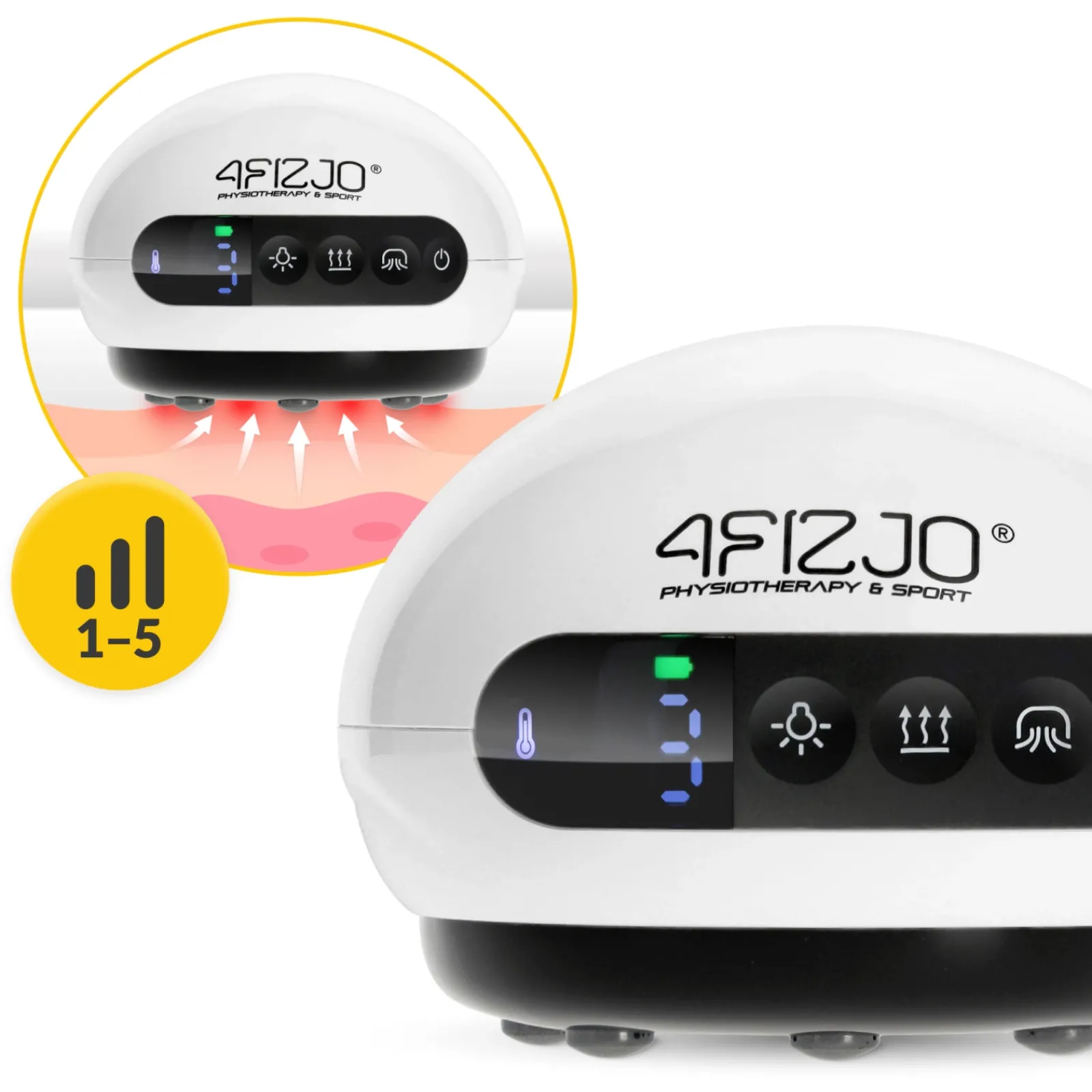 4FIZJO Elektryczna bańka chińska biała Hot