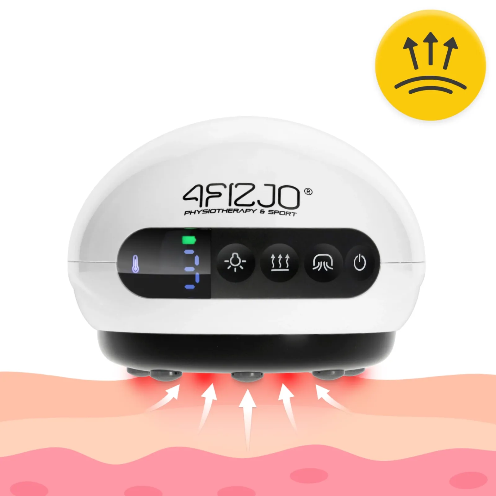 4FIZJO Elektryczna bańka chińska biała Hot
