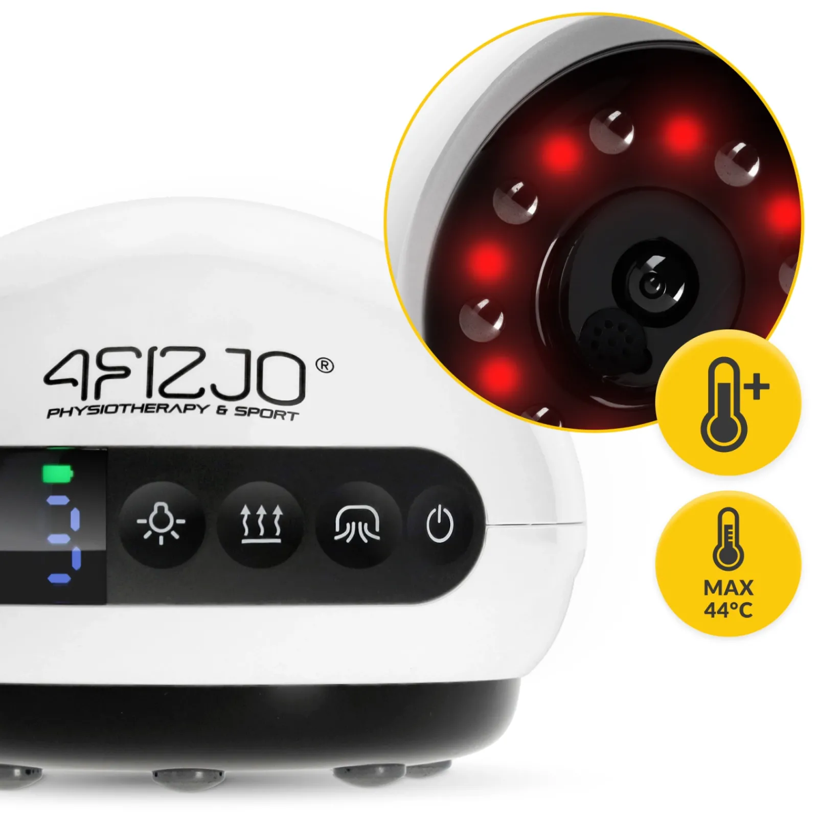4FIZJO Elektryczna bańka chińska biała Hot