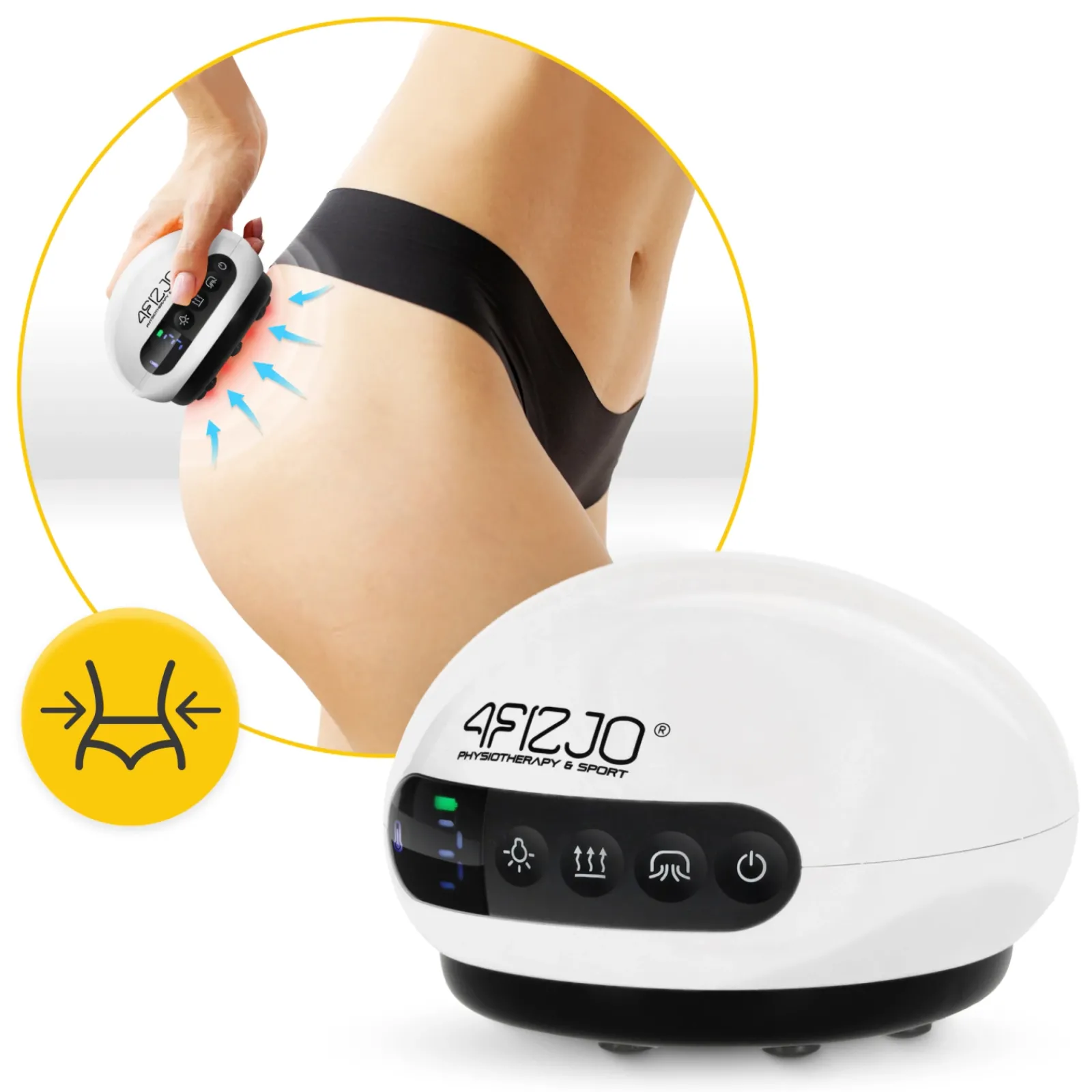 4FIZJO Elektryczna bańka chińska biała Hot