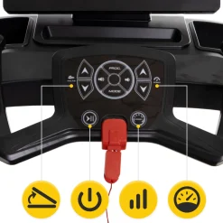 4FIZJO Elektryczna bieżnia domowa regulowana TM GRANDE S Discount