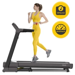 4FIZJO Elektryczna bieżnia domowa regulowana SPRINT S Hot