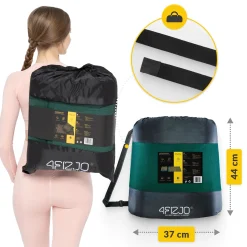 4FIZJO ERGO Mata do akupresury z poduszką XL zielona New