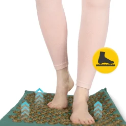 4FIZJO ERGO Mata do akupresury z poduszką zielona Discount