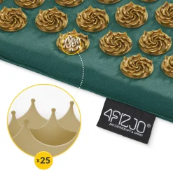 4FIZJO ERGO Mata do akupresury z poduszką zielona Discount