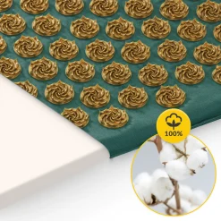 4FIZJO ERGO Mata do akupresury z poduszką zielona Discount