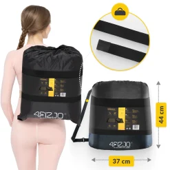 4FIZJO ERGO Mata do akupresury z poduszką XL czarna Hot