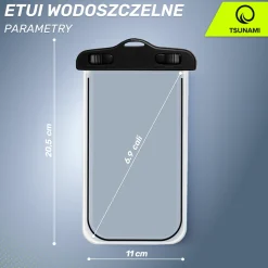 4FIZJO Etui wodoodporne na telefon TSUNAMI