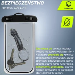 4FIZJO Etui wodoodporne na telefon TSUNAMI