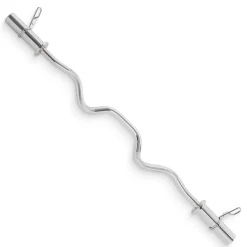 4FIZJO Gryf olimpijski mocno łamany 120 cm z łożyskami - 10 kg New