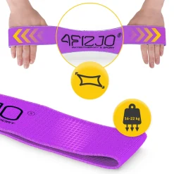 4FIZJO Guma materiałowa do ćwiczeń FLEX BAND 16-22 kg Online