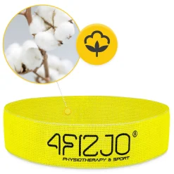 4FIZJO Guma materiałowa do ćwiczeń FLEX BAND 23-29 kg Hot