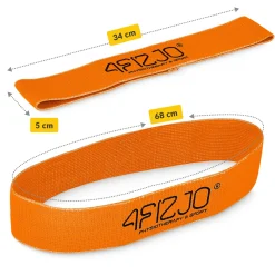 4FIZJO Guma materiałowa do ćwiczeń FLEX BAND 1-5 kg Best