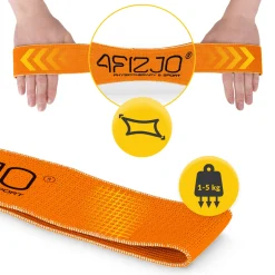 4FIZJO Guma materiałowa do ćwiczeń FLEX BAND 1-5 kg Best