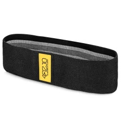 4FIZJO Guma materiałowa do ćwiczeń HIP BAND 25-30 kg Czarny / Szary Online