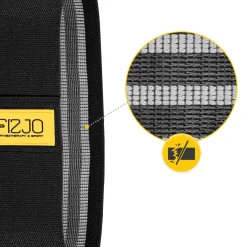 4FIZJO Guma materiałowa do ćwiczeń HIP BAND 25-30 kg Czarny / Szary Online