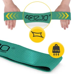 4FIZJO Guma materiałowa do ćwiczeń FLEX BAND 5-10 kg Best