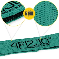 4FIZJO Guma materiałowa do ćwiczeń FLEX BAND 5-10 kg Best