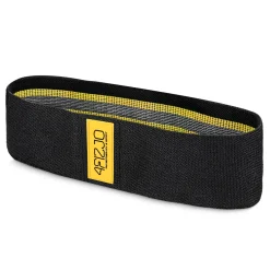 4FIZJO Guma materiałowa do ćwiczeń HIP BAND 10-15 kg Czarny / Żółty Online