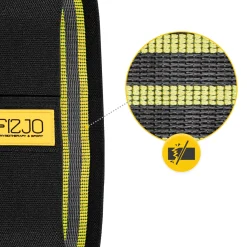 4FIZJO Guma materiałowa do ćwiczeń HIP BAND 10-15 kg Czarny / Żółty Online