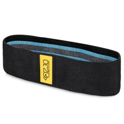 4FIZJO Guma materiałowa do ćwiczeń HIP BAND 15-20 kg Czarny / Niebieski Sale