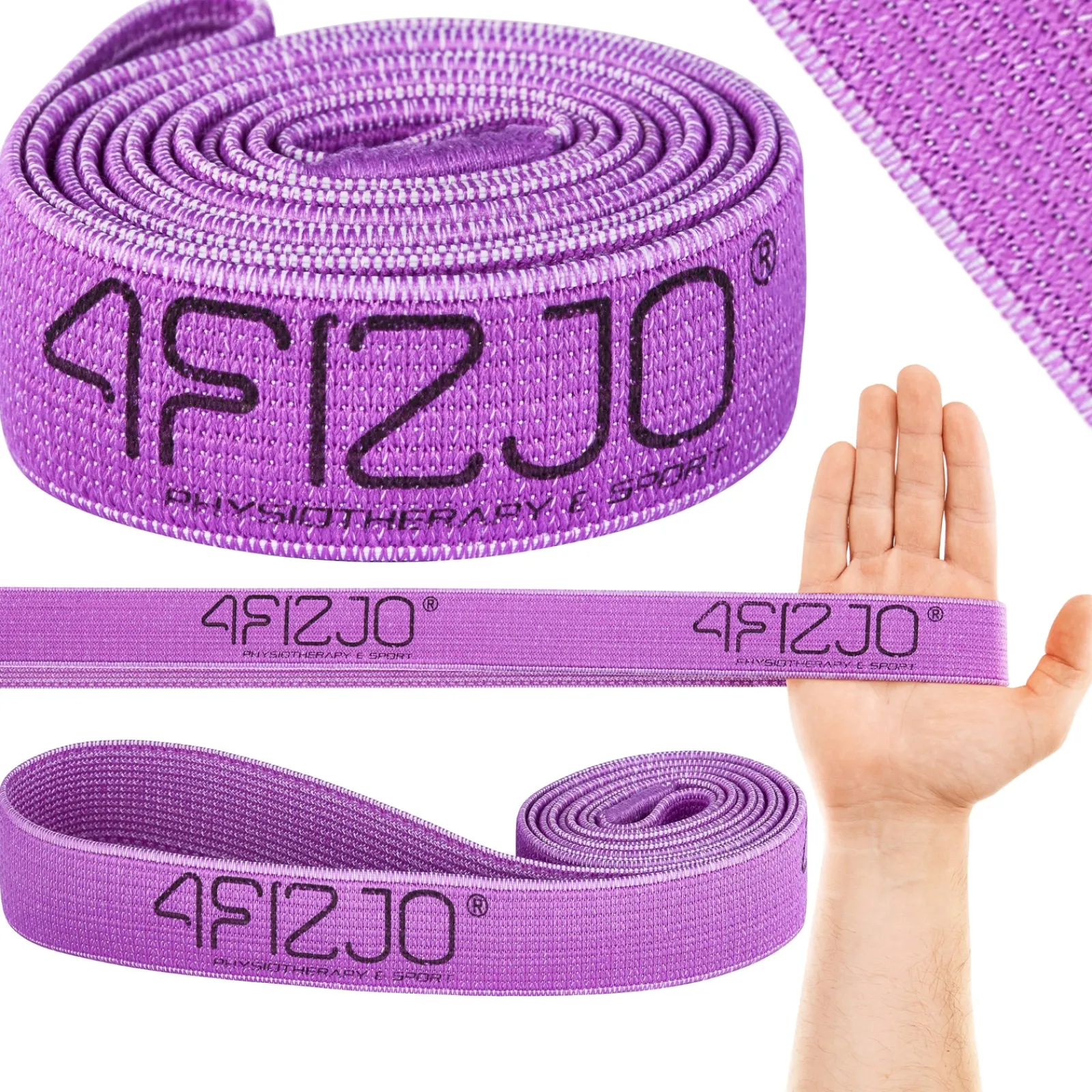 4FIZJO Guma oporowa do ćwiczeń materiałowa 20-27 kg Sale