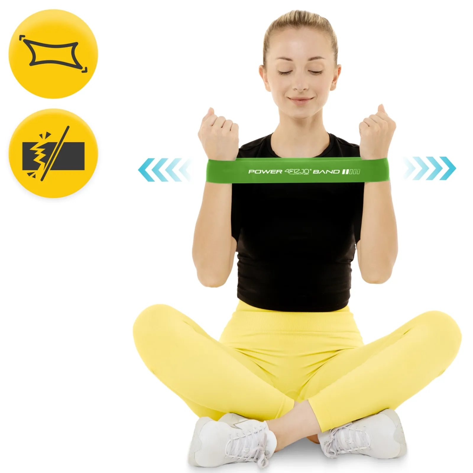 4FIZJO Guma oporowa do ćwiczeń MINI POWER BAND 1,0 mm Online