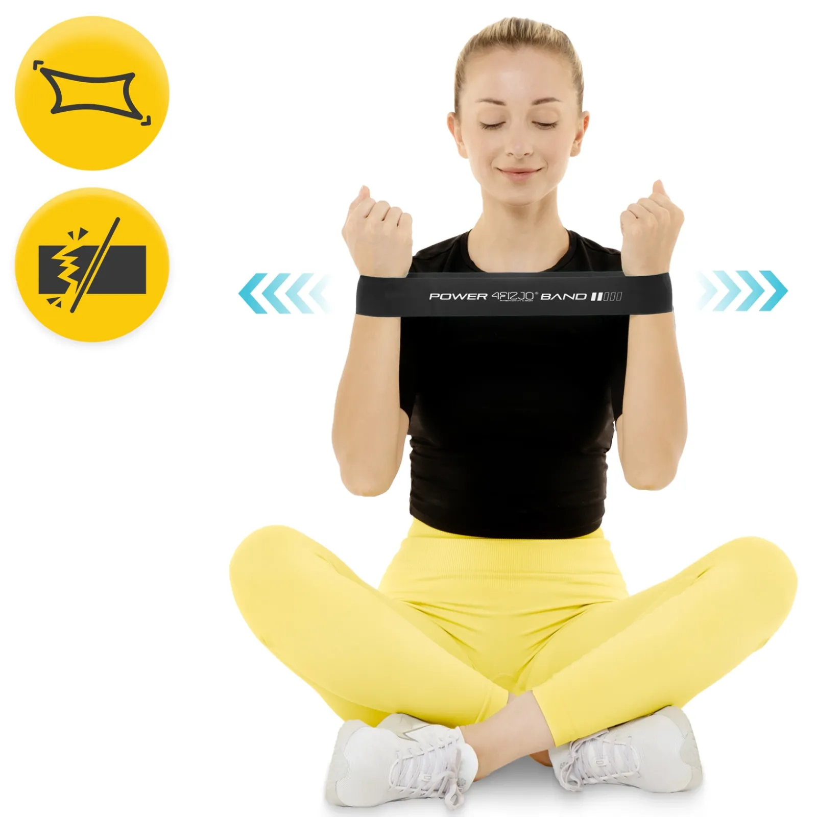 4FIZJO Guma oporowa do ćwiczeń MINI POWER BAND 1,2 mm New