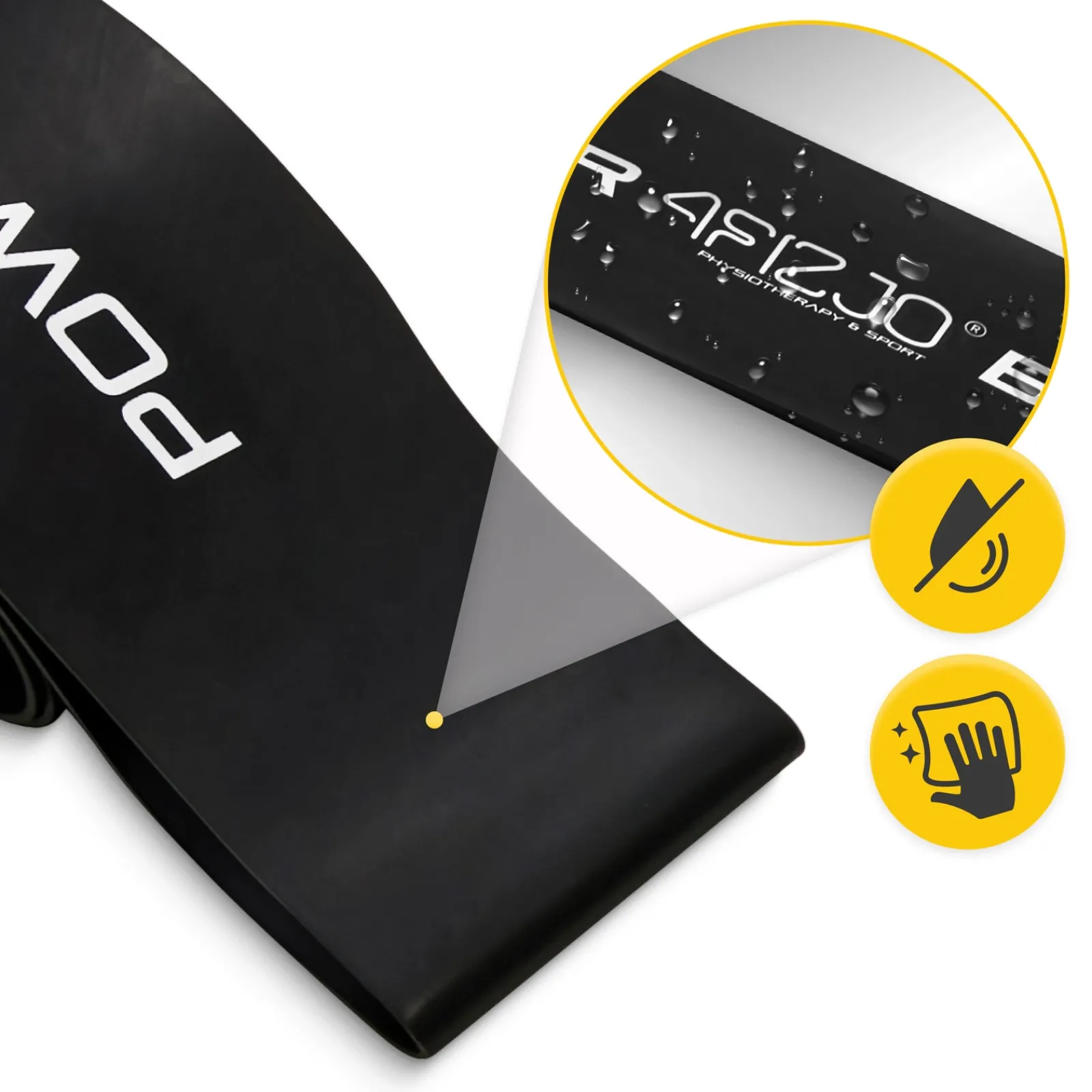 4FIZJO Guma oporowa do ćwiczeń MINI POWER BAND 1,2 mm New