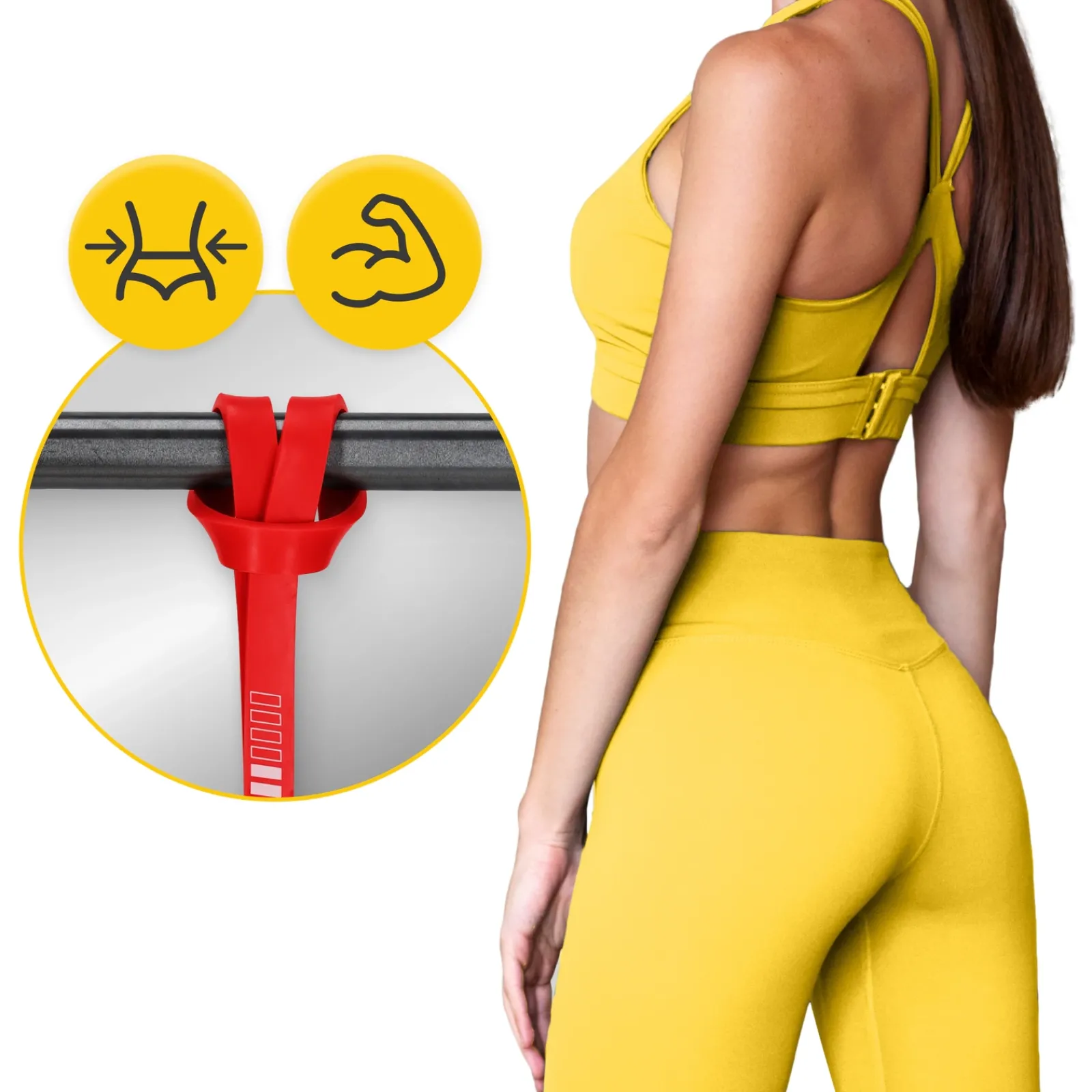 4FIZJO Guma oporowa do ćwiczeń POWER BAND 6-10 kg New