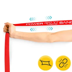 4FIZJO Guma oporowa do ćwiczeń POWER BAND 6-10 kg New