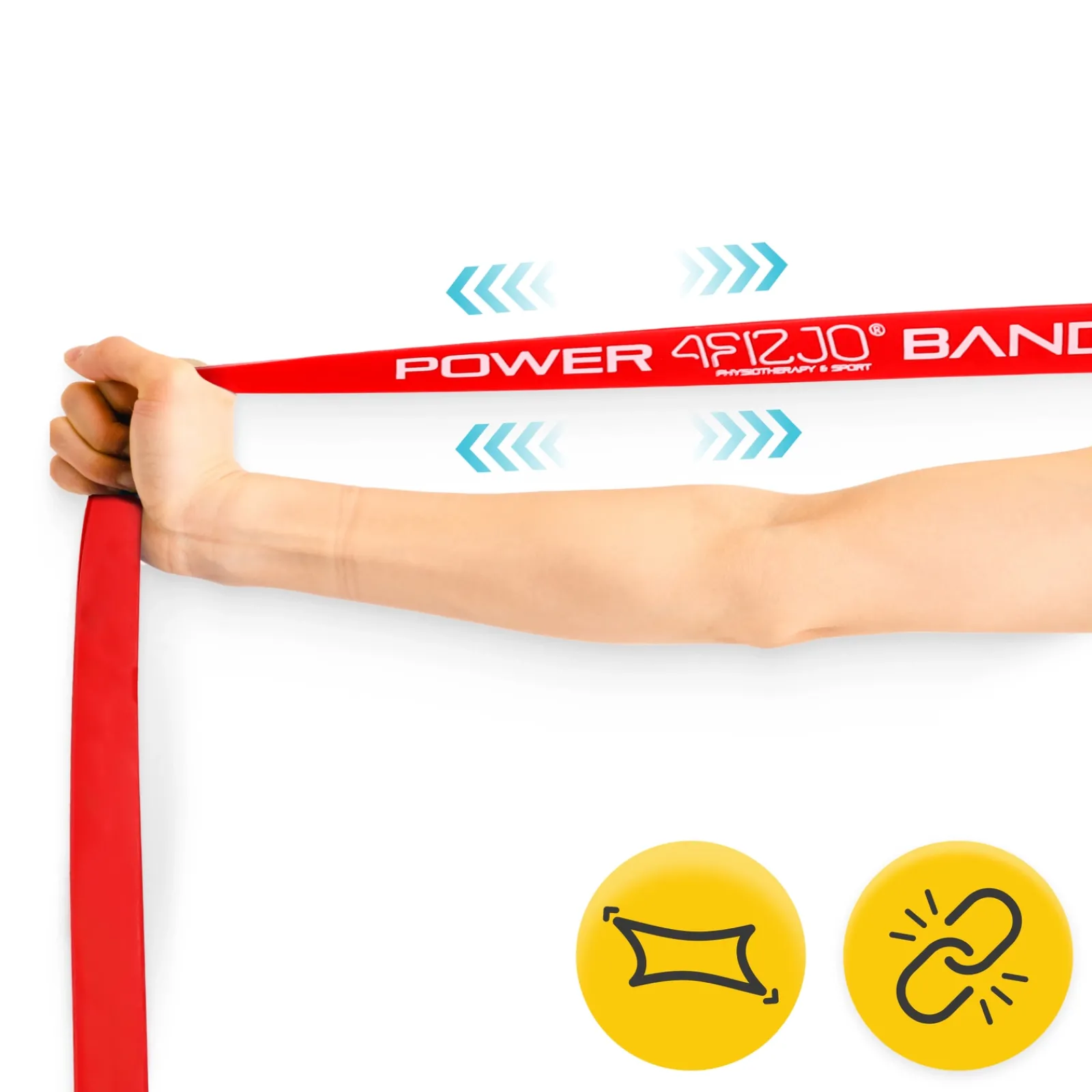 4FIZJO Guma oporowa do ćwiczeń POWER BAND 6-10 kg New