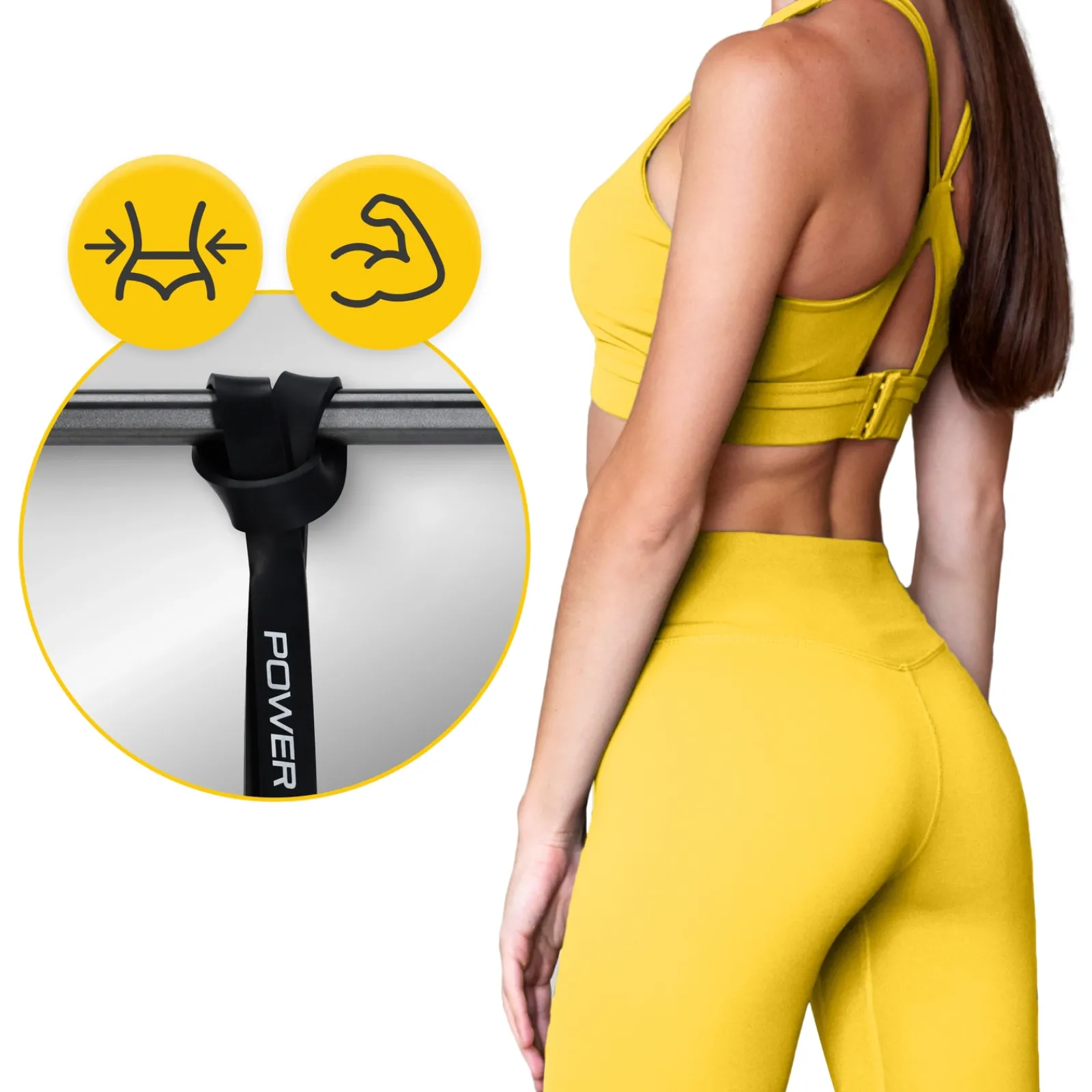 4FIZJO Guma oporowa do ćwiczeń POWER BAND 12-17 kg Outlet