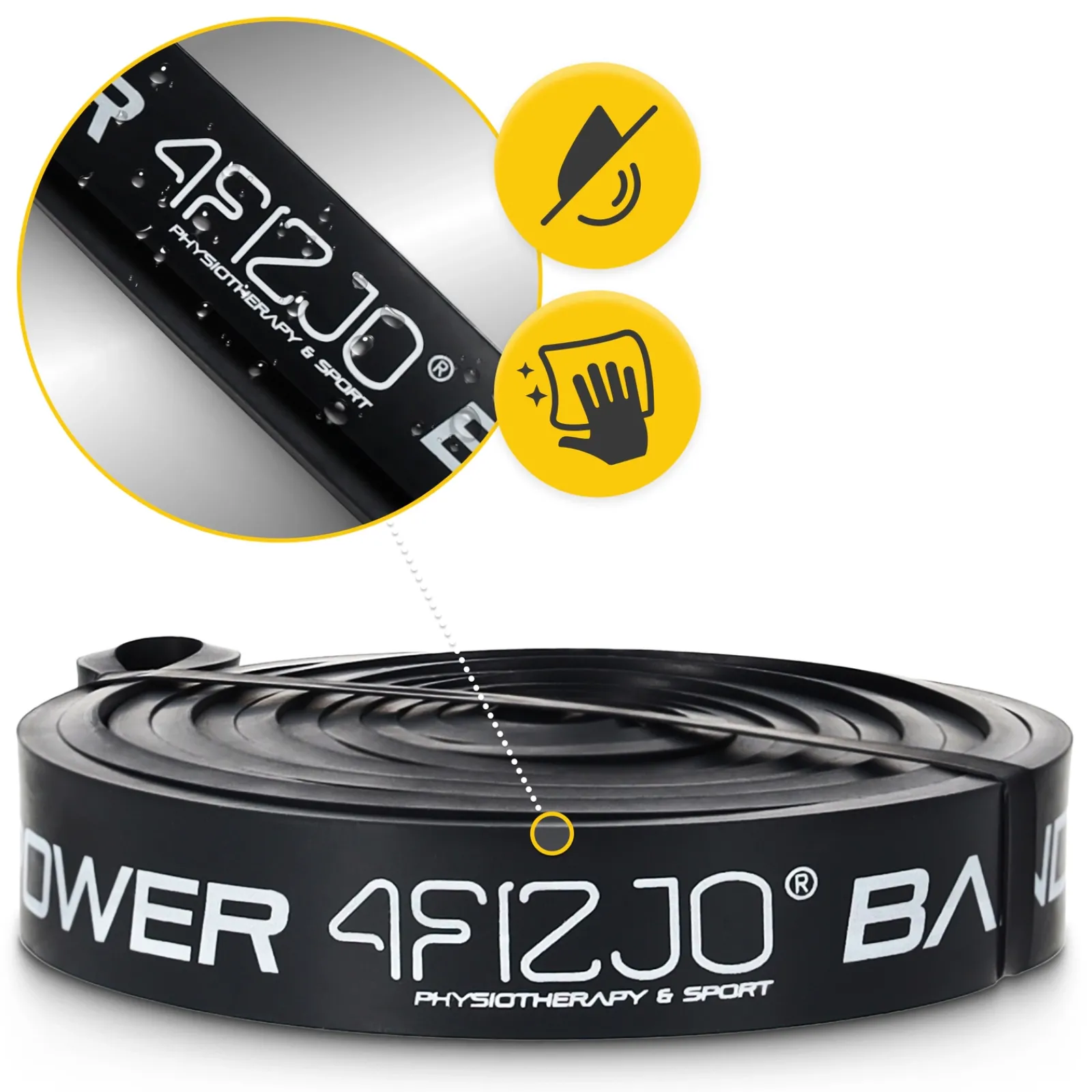 4FIZJO Guma oporowa do ćwiczeń POWER BAND 12-17 kg Outlet