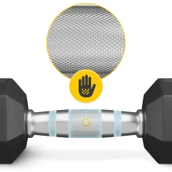 4FIZJO Hantel stalowy HEX 1 x 25 kg Online